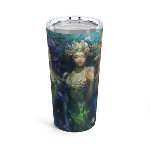 03 Water Goddesses, Mermaidcore, Fairycore, Goddess, Stainless Steel Travel Tumbler 20oz