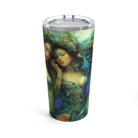 04 Water Goddesses, Mermaidcore, Fairycore, Goddess, Flowy, Dreamy Stainless Steel Travel Tumbler 20oz