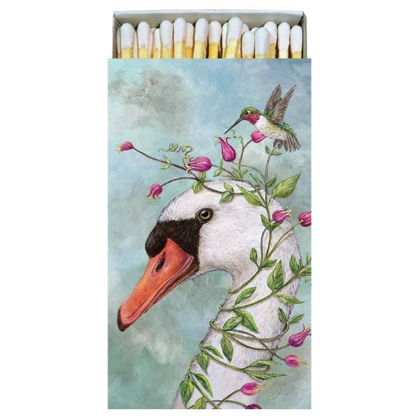 Iris and Stanley Decorative Matches - Artwork by Vicki Sawyer